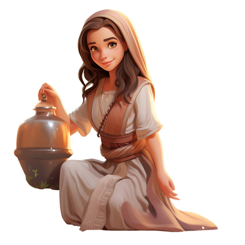 Women of the Bible Fabric Panel 26