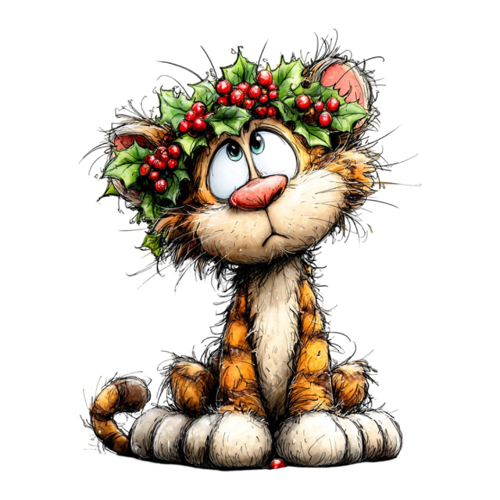 1st Whimsical Christmas Fabric Panel 53