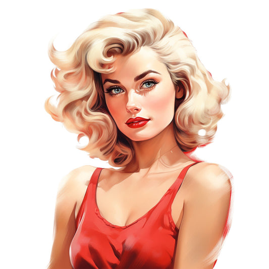 Red Rock and Roll Fabric Panel 16