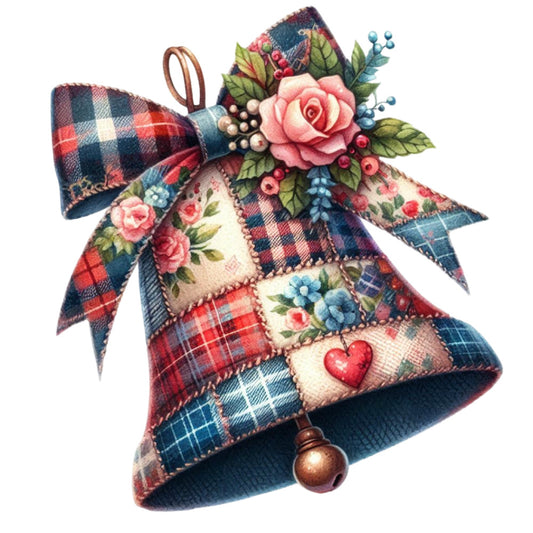 Patchwork Christmas Fabric Panel 10