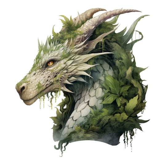Elemental Dragons Fabric Panel 14