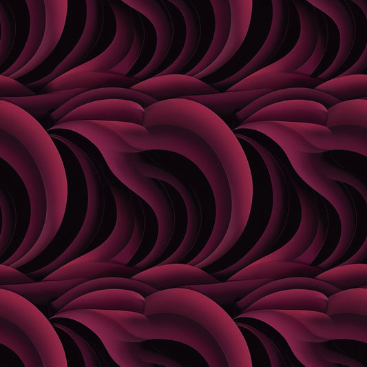 Merlot Mosaic Pattern 7 Minky Fabric
