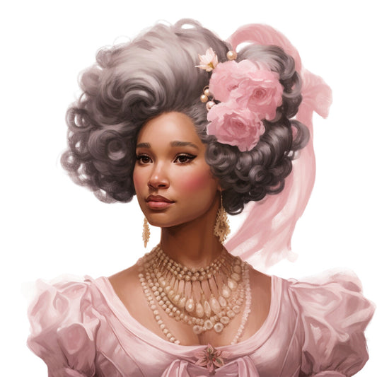 Regency Era Fabric Panel 27