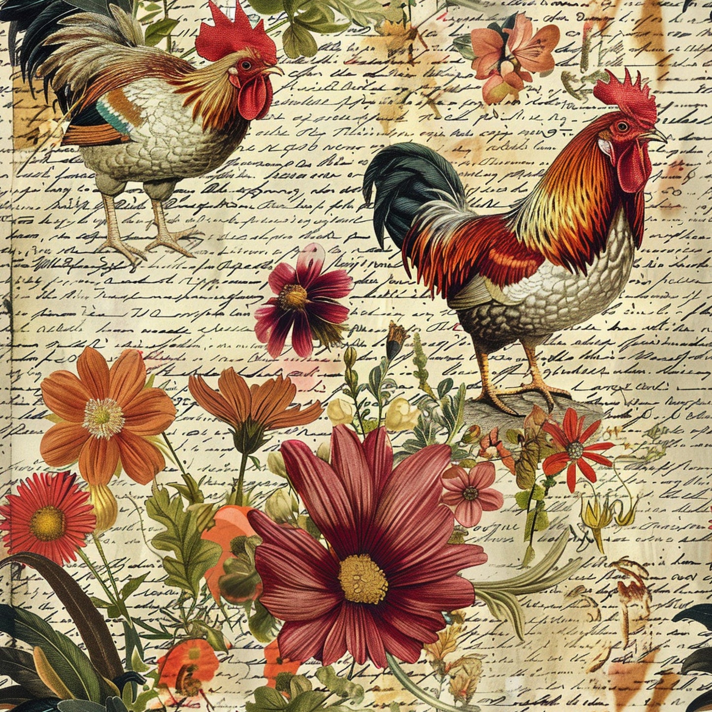 Farm Life Pattern 52 Quilting Cotton Fabric