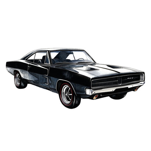 Muscle Cars Fabric Panel 15
