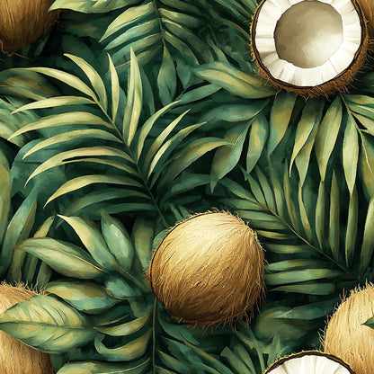 Palm Grove Pattern 1 Minky Fabric