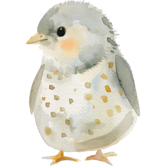 Watercolor Farm Fabric Panel 42