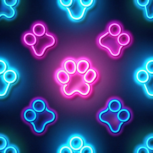 Dog Paws Pattern 4 Quilting Cotton Fabric