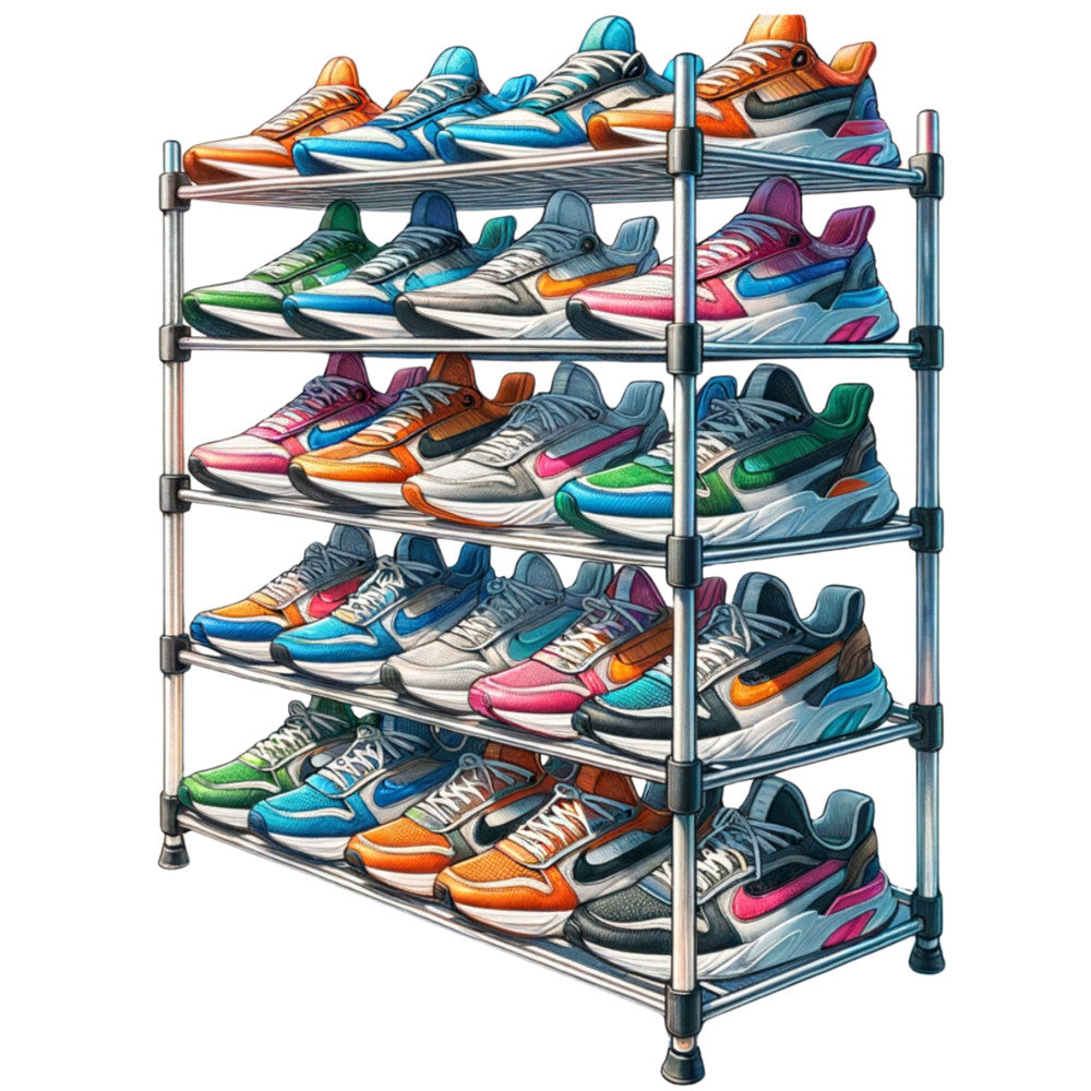 Watercolor Bowling Fabric Panel 7