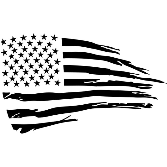 American Flag Icons Fabric Panel 19