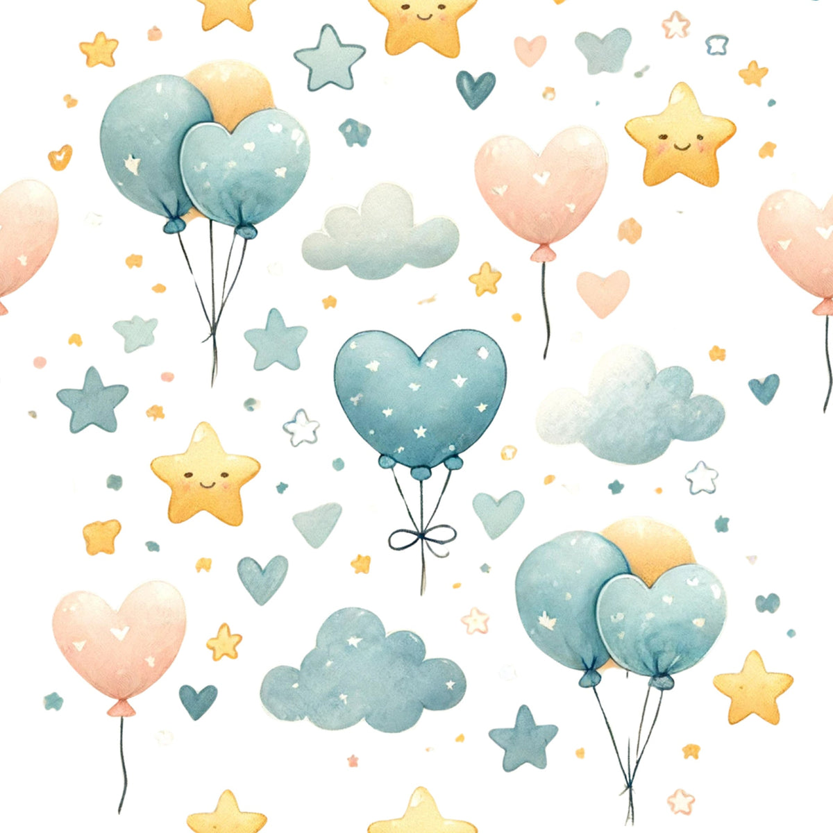 Sunshine Storybook Pattern 2 Minky Fabric