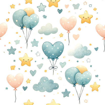 Sunshine Storybook Pattern 2 Minky Fabric