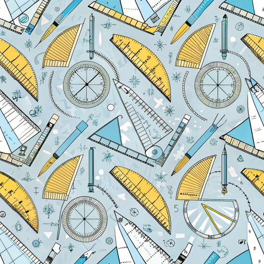 Back to School Pattern 26 Quilting Cotton Fabric