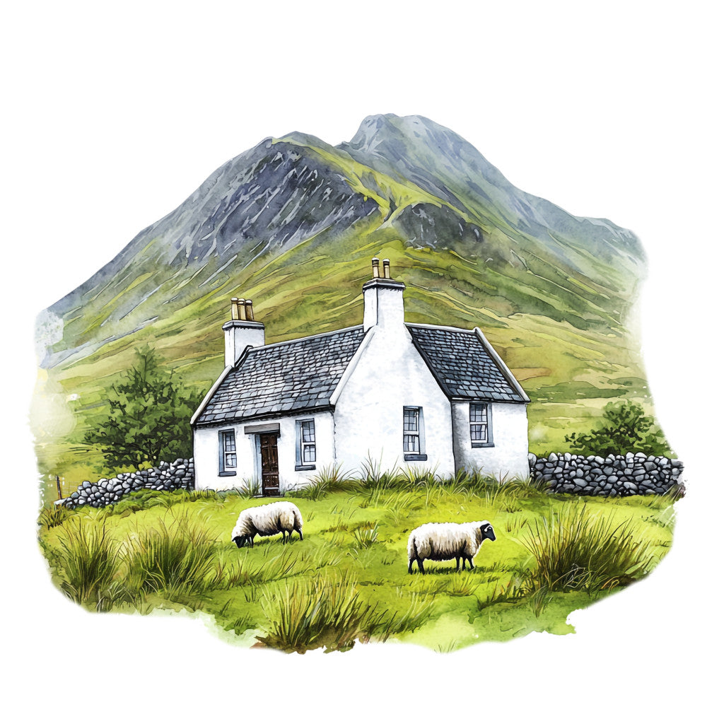Landscapes of Scotland Fabric Panel 22