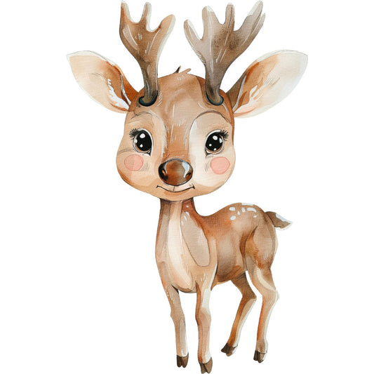 Woodland Animals World Fabric Panel 5