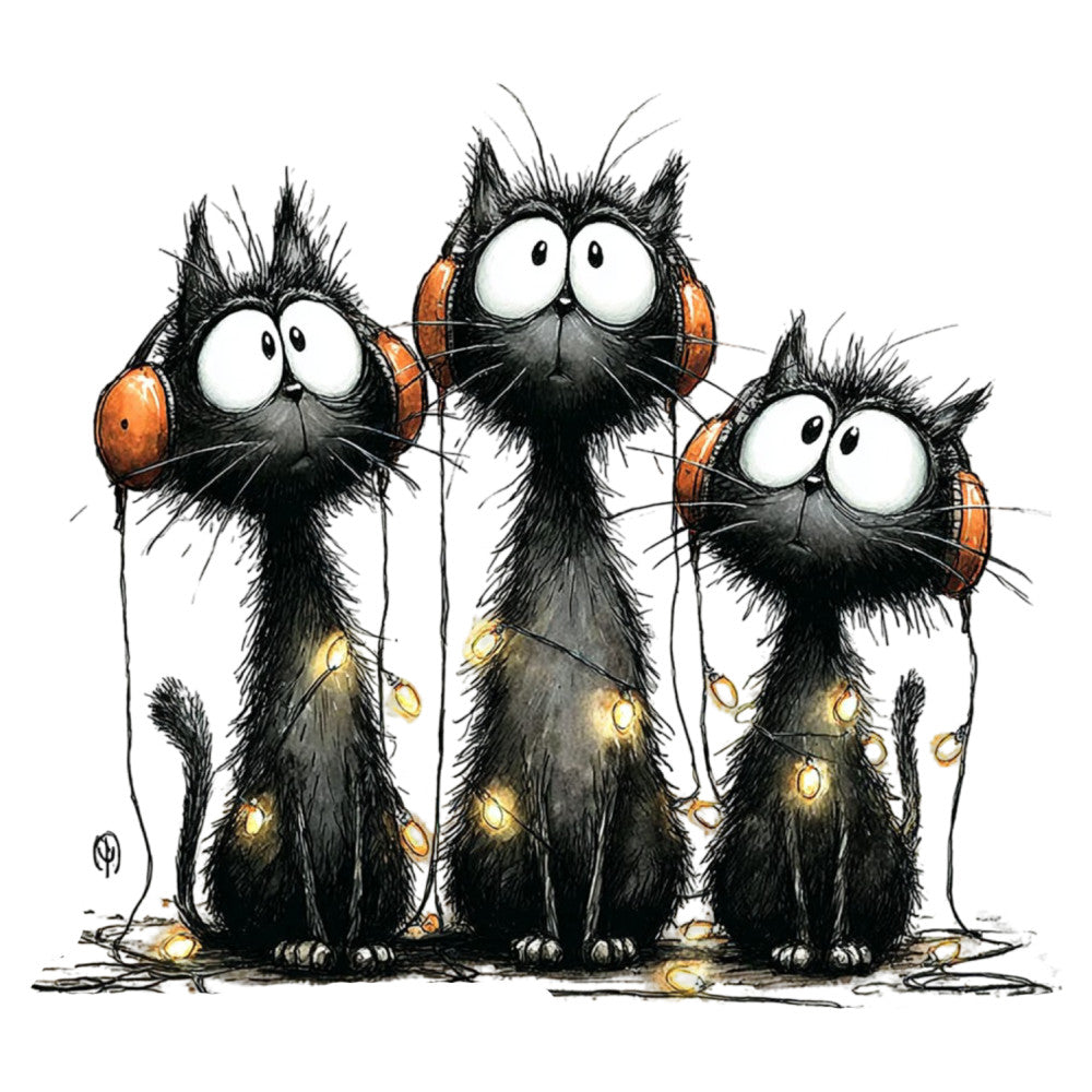 1st Whimsical Christmas Fabric Panel 32