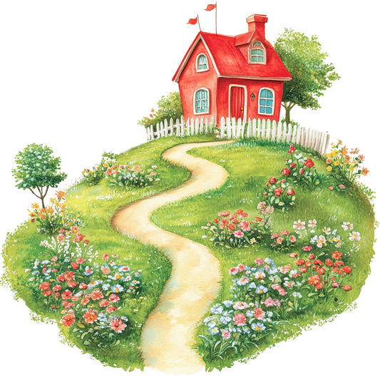 Spring Gardens Fabric Panel 14