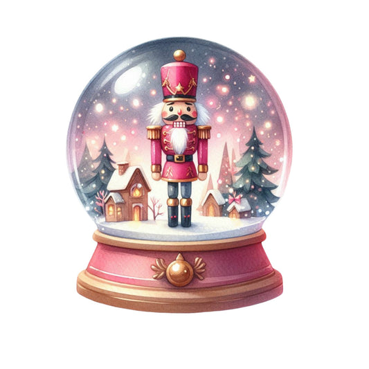 Christmas Nutcracker Scene Fabric Panel 23