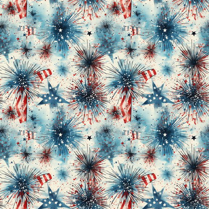 Liberty Skies Pattern 3 Minky Fabric