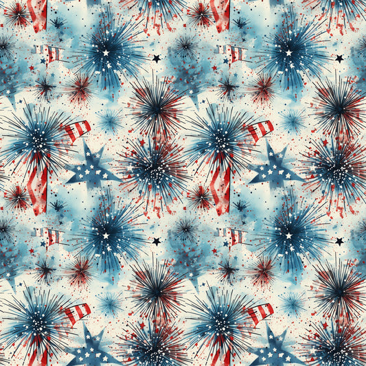 Liberty Skies Pattern 3 Minky Fabric