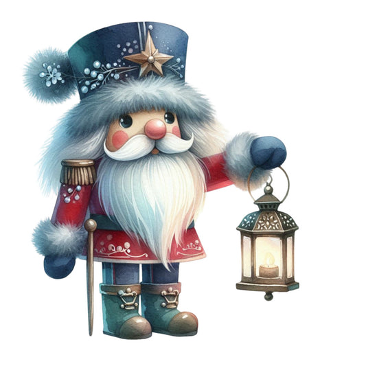 Christmas Nutcracker Scene Fabric Panel 20