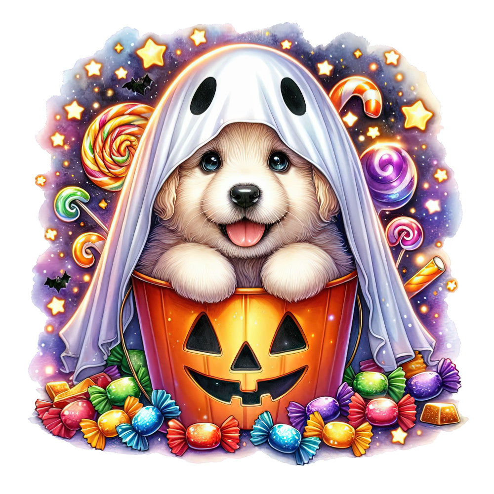 Halloween Wonder Animals Fabric Panel 83