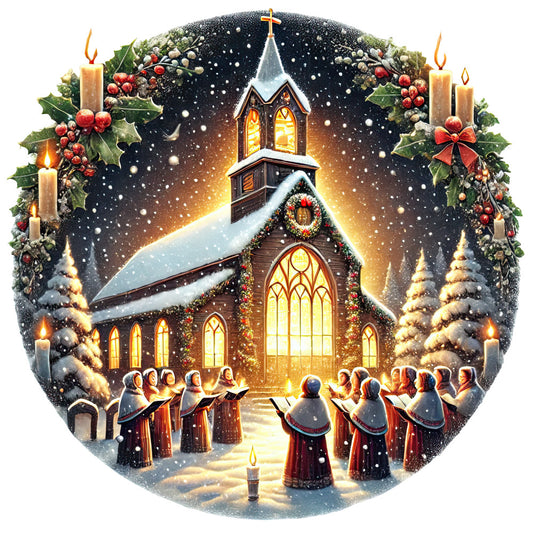 Christian Churches Fabric Panel 8