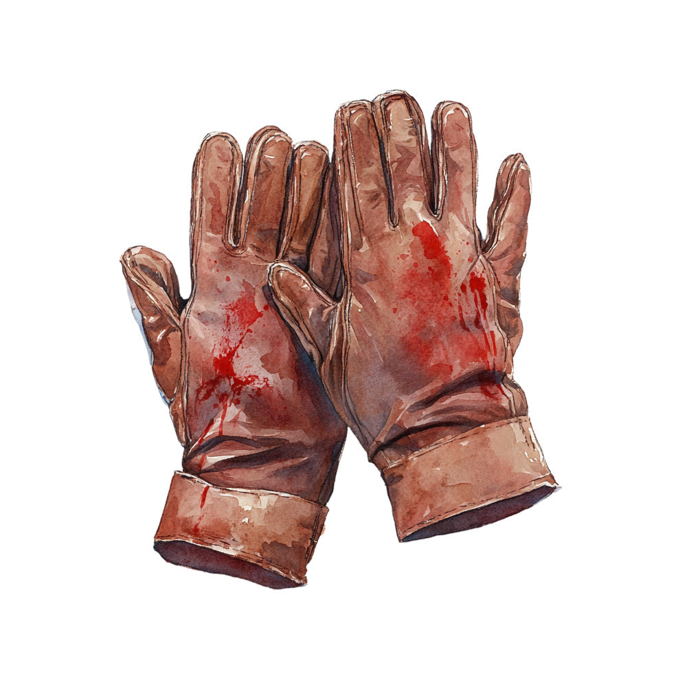 Murder Mystery Fabric Panel 11