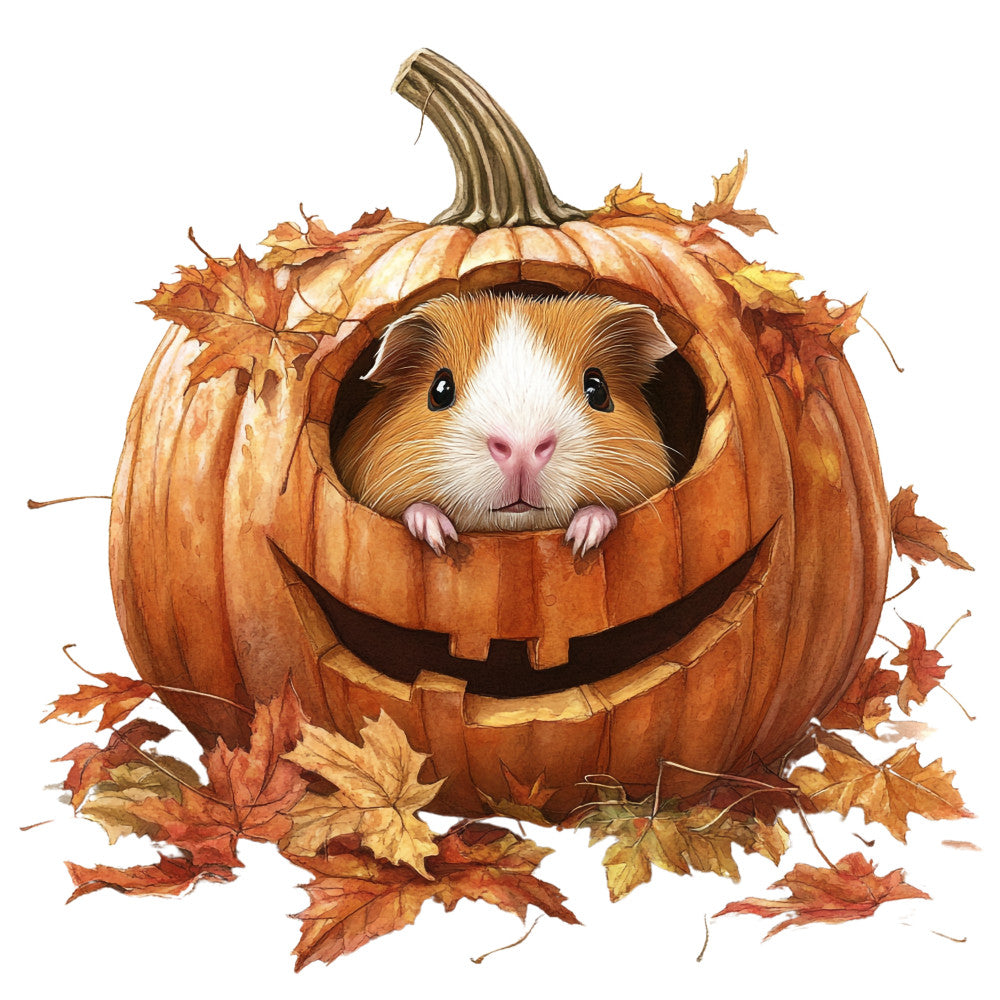 Cute Guinea Pigs Fabric Panel 11