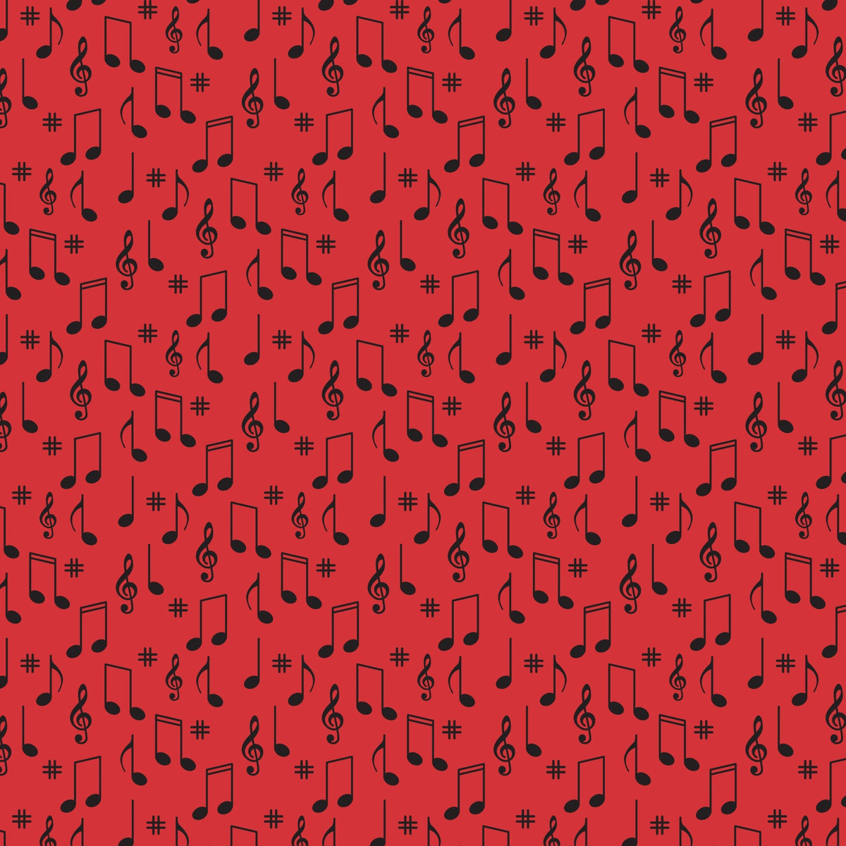 Jukebox Jive Pattern 4 Minky Fabric