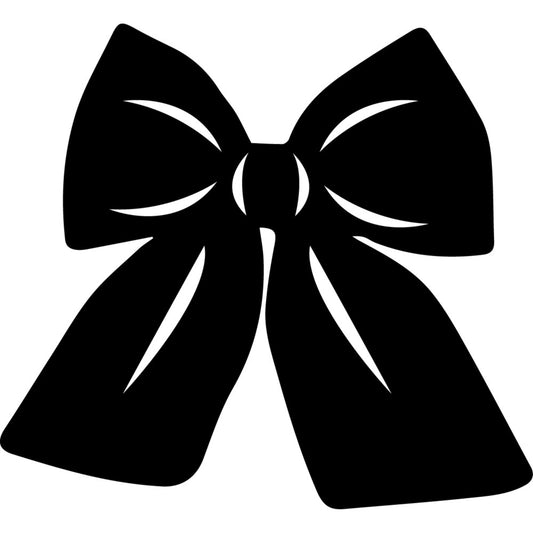 black, white, bow, ribbon, elegant, modern, minimalist, geometric, silhouette, decorative bow, gift bow, feminine, sophisticated, graphic, contemporary, high contrast, bold, striking, monochromatic, abstract, ornamental, dress-up, formal, luxury, chic, fashion-inspired, home decor, wall hanging, apparel accent
