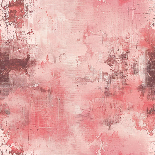 Pink Blush Grunge Pattern 7 Quilting Cotton Fabric