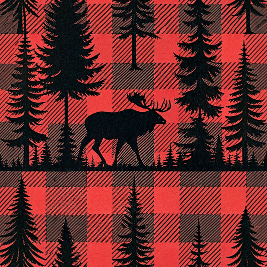 Lumberjack Lodge Pattern 2 Minky Fabric
