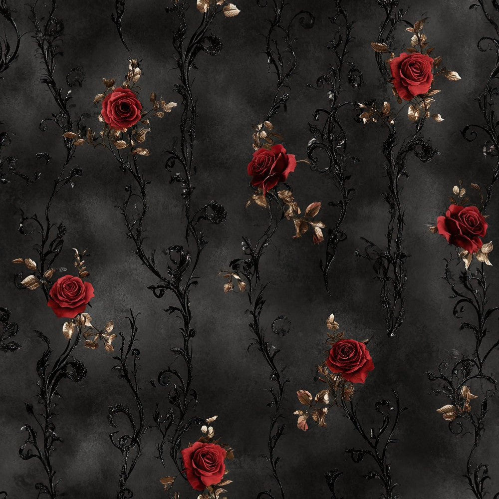 Gothic Fairytale Pattern 56 Minky Fabric