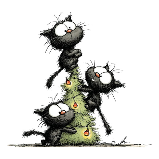 1st Whimsical Christmas Fabric Panel 5