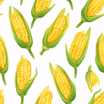 Golden Maize Pattern 29 Minky Fabric