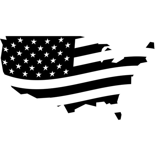 American Flag Icons Fabric Panel 35