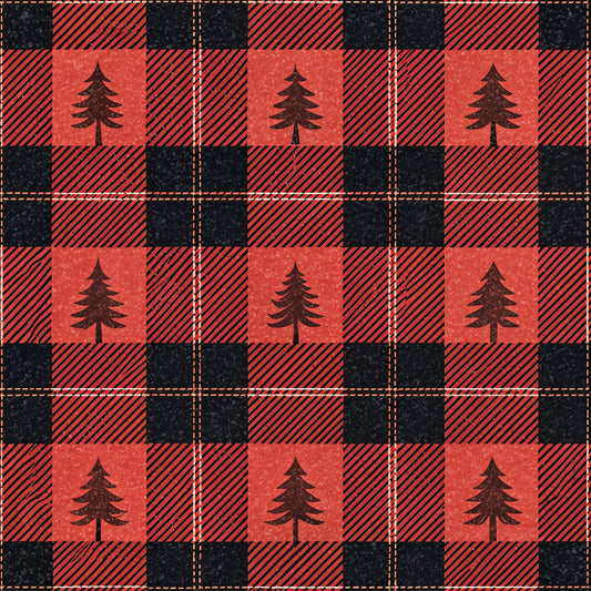Lumberjack Lodge Pattern 5 Minky Fabric