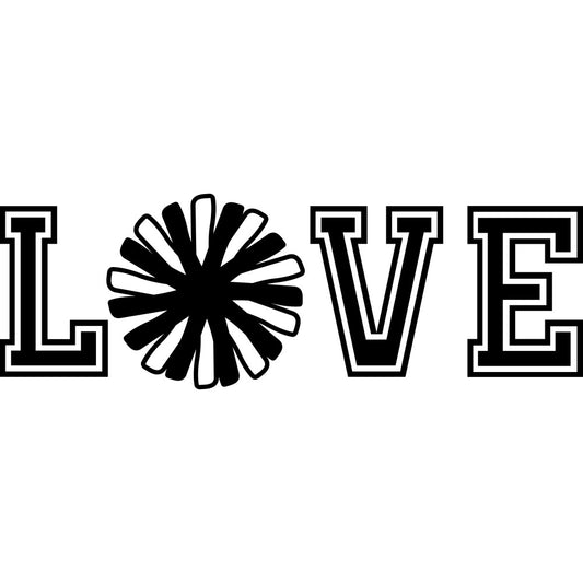love, floral, flower, daisy, botanical, black and white, monochrome, modern, contemporary, geometric, abstract, nature-inspired, valentines, romantic, greeting card, home decor, wall art, inspirational, typography, text design, stylized flower, bold, graphic, minimalist, whimsical, affirmation, sentiment, decorative arts