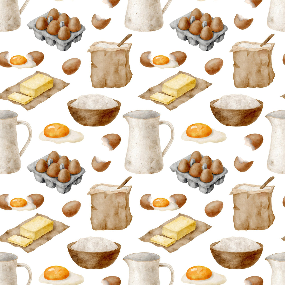 Rustic Bakehouse Pattern 11 Minky Fabric