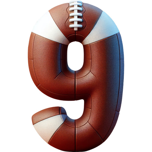 Football Alphabet Fabric Panel 5