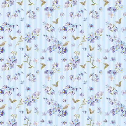 Rose Cameo Parlor Pattern 1 Minky Fabric