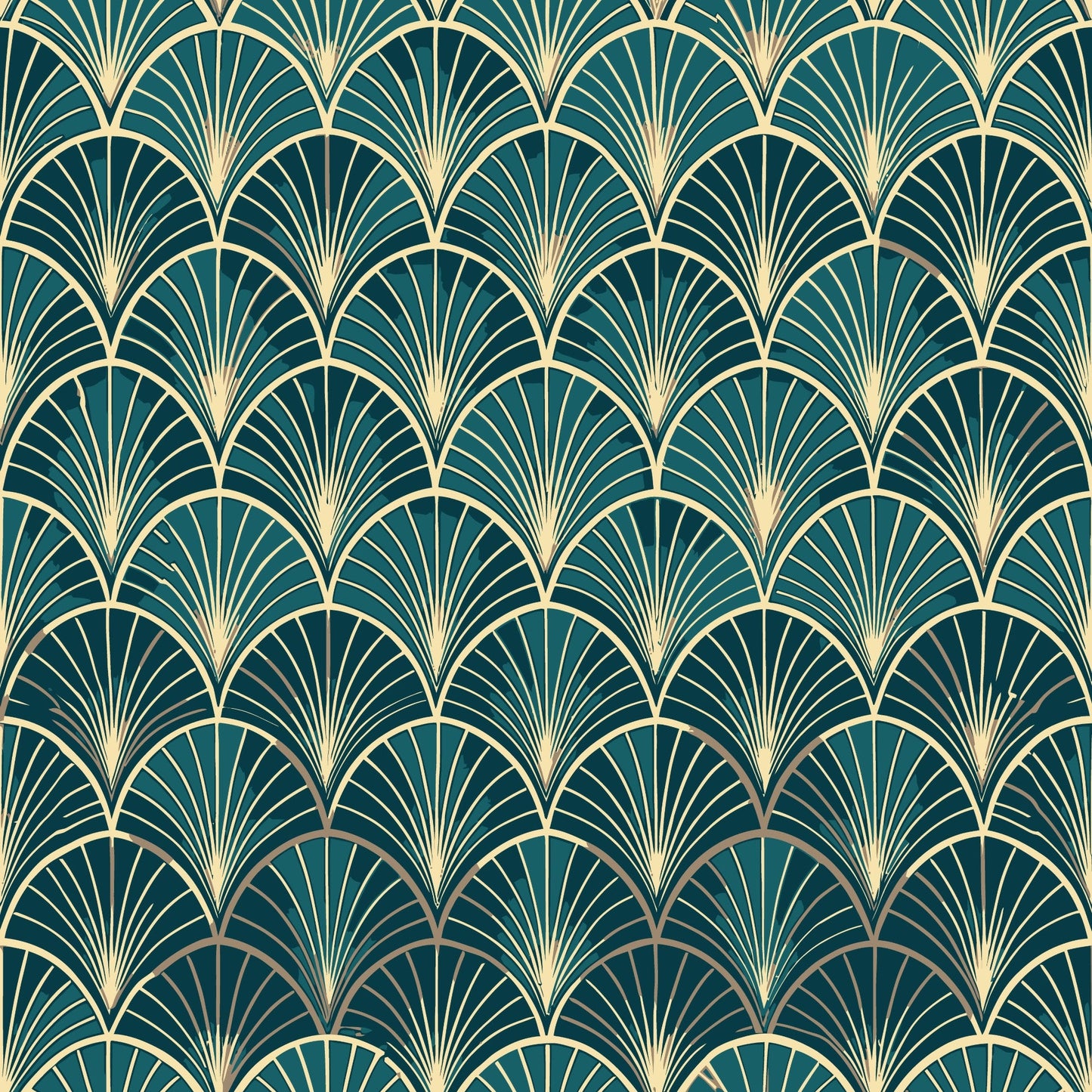Art Deco Pattern 4 Quilting Cotton Fabric
