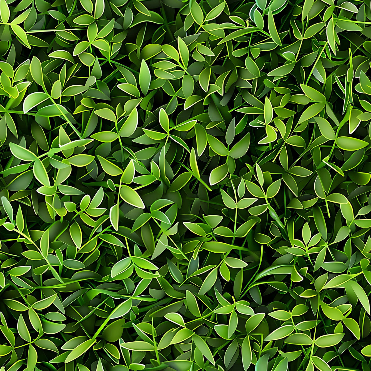 Verdant Canopy Pattern 5 Minky Fabric