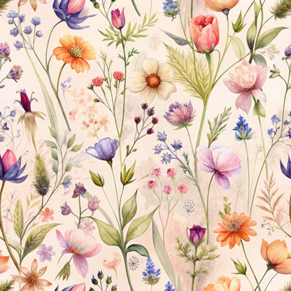 Petal Reverie Pattern 12 Minky Fabric