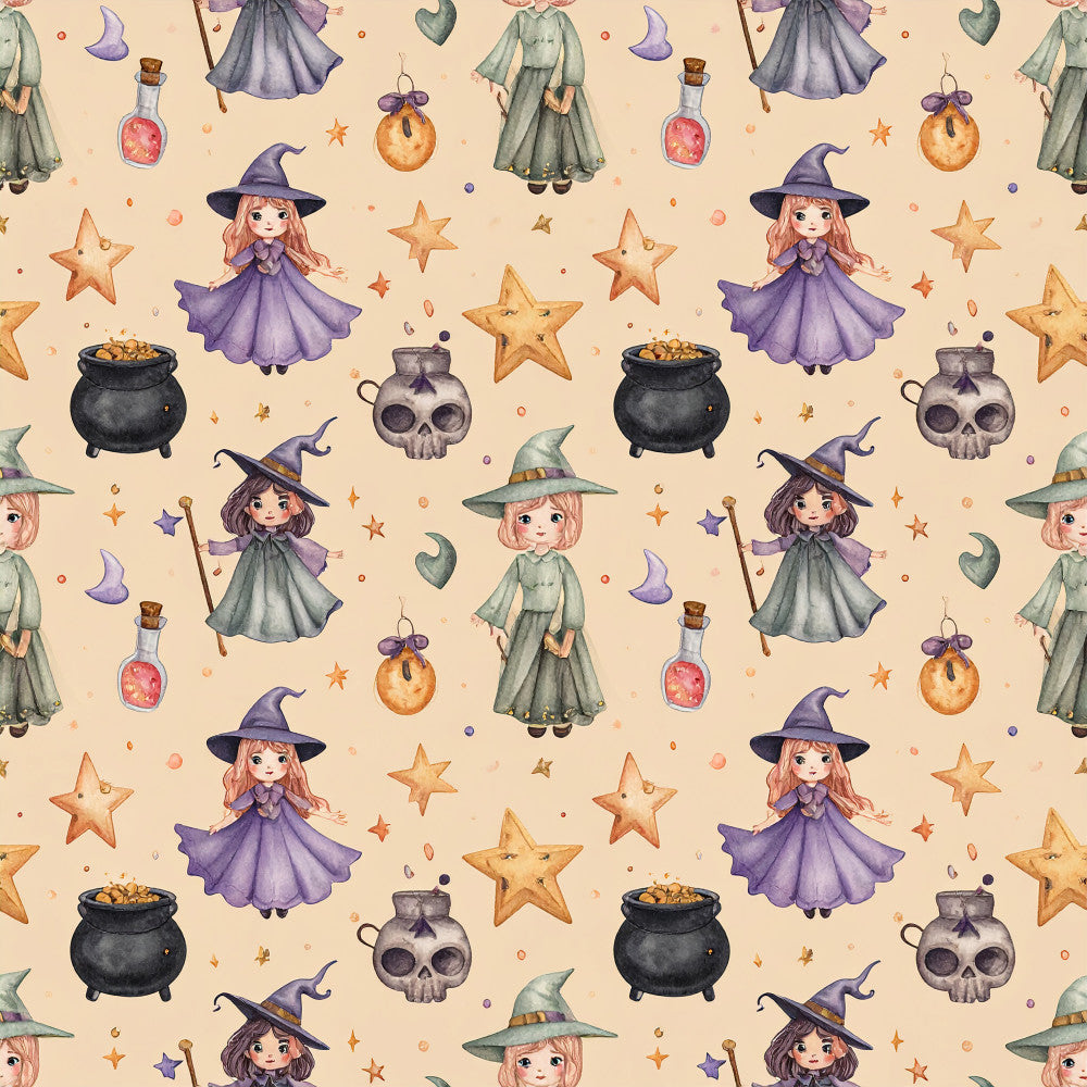 Twilight Enchanted Halloween Pattern 24 Minky Fabric