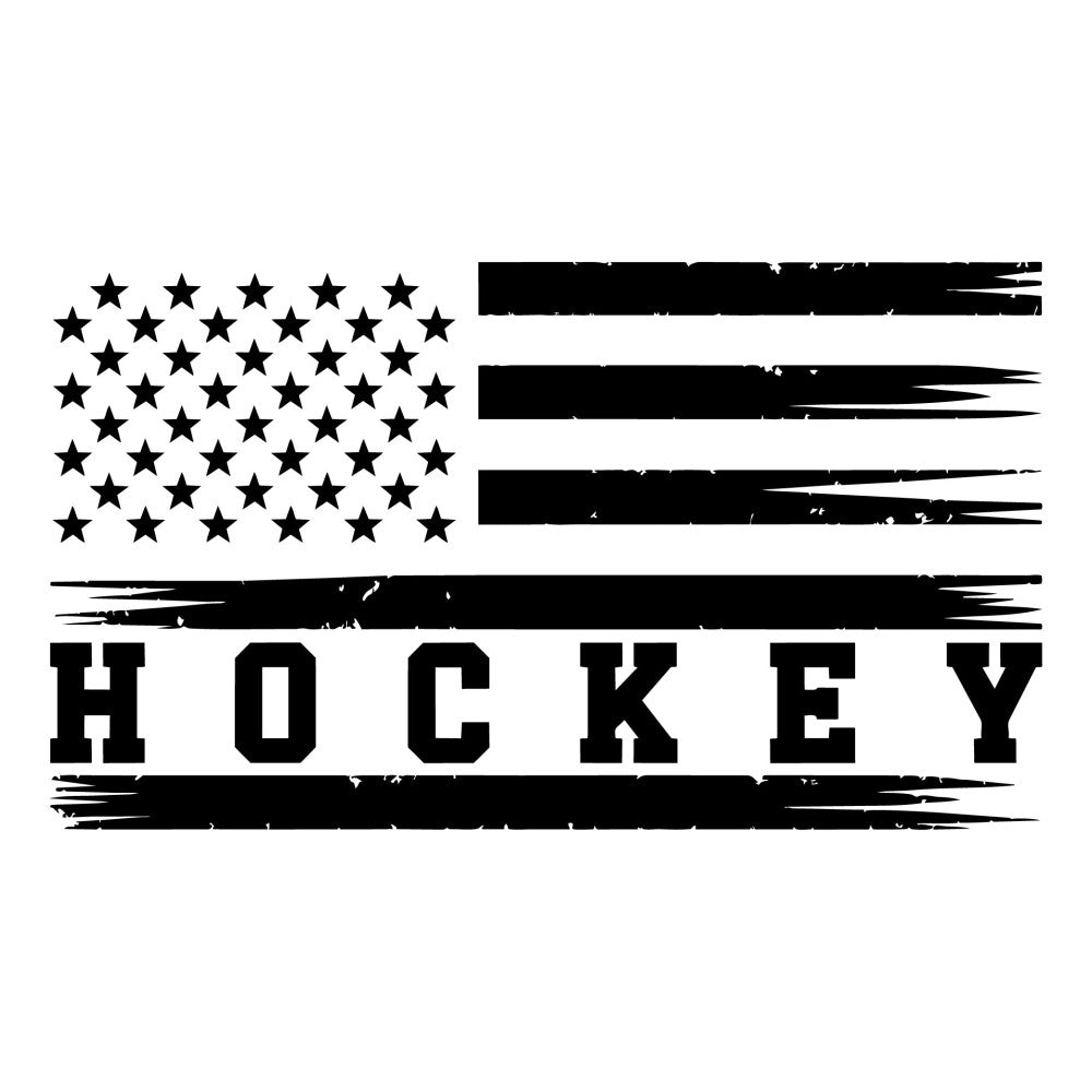 black, white, stars, american flag, distressed, grunge, hockey, sports, patriotic, usa, fourth of july, independence day, modern, bold, geometric, striped, athletic, team spirit, masculine, vintage, rustic, abstract, contemporary, statement, graphic, high contrast, distressed texture, americana, sports fan, ice hockey