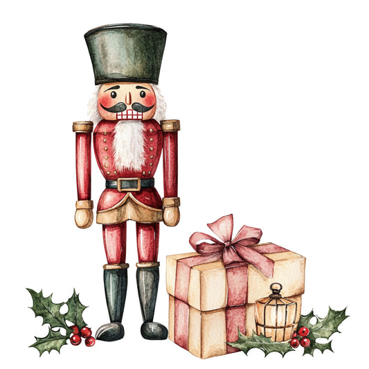 Rustic Christmas Fabric Panel 21