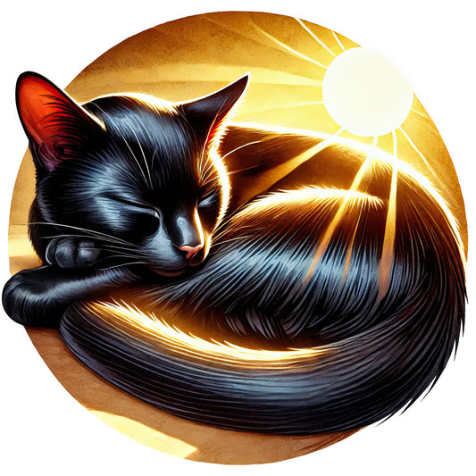 Lazy Cats Fabric Panel 18