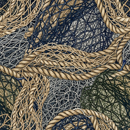Angler's Vintage Almanac Pattern 16 Minky Fabric